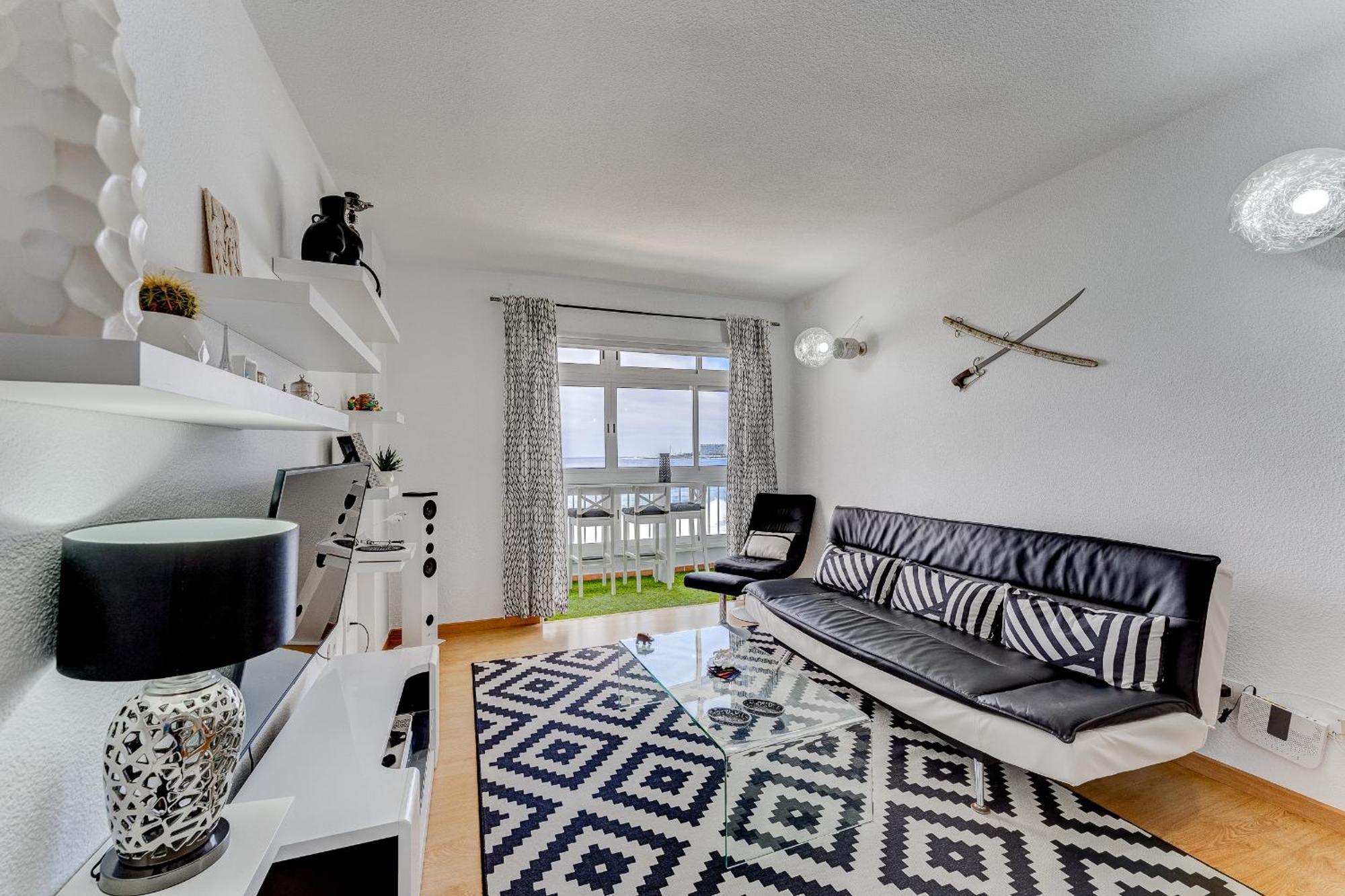 1St Line Sea View 3 Rooms Apartment In Tenerife 92M2 Bajamar  Zewnętrze zdjęcie