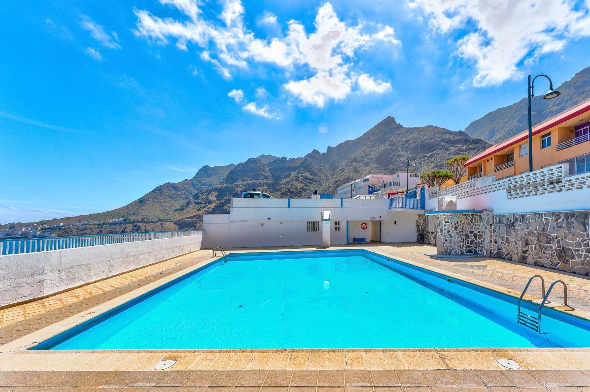 1St Line Sea View 3 Rooms Apartment In Tenerife 92M2 Bajamar  Zewnętrze zdjęcie